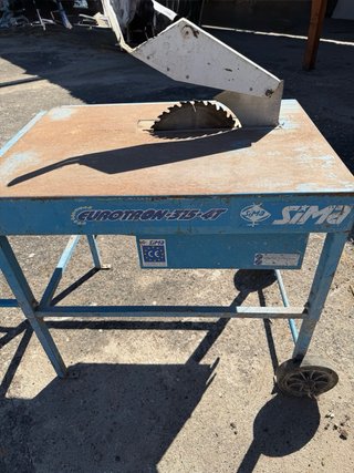 Mesa de corte Sima para madera