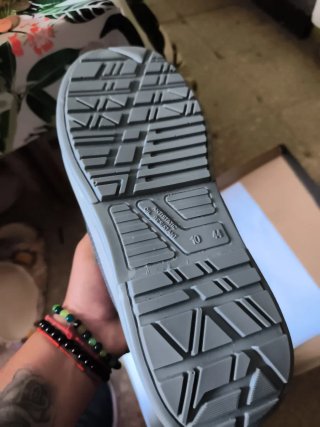 Zapatillas U-Power nuevas grises y verdes verano