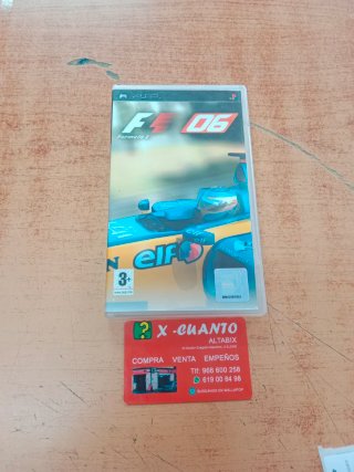 JUEGO PSP FORMULA ONE 06