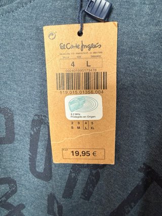 Camiseta manga larga