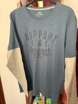 Camiseta manga larga