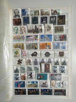 Sellos nuevos de Berlín (1977/1990).