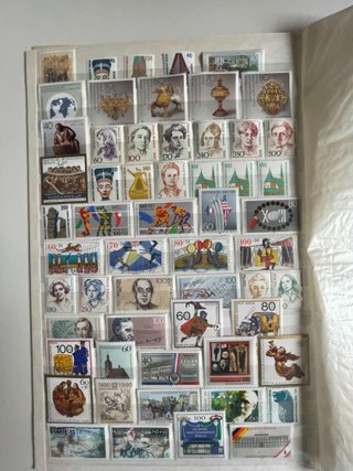 Sellos nuevos de Berlín (1977/1990).