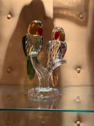 Figura Loros imitación Swarovski