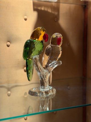 Figura Loros imitación Swarovski