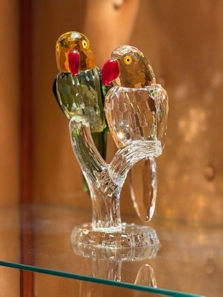 Figura Loros imitación Swarovski