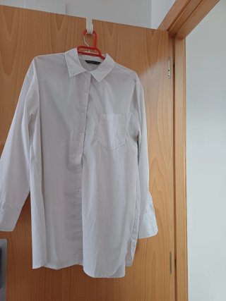 Camisa blanca mujer talla 38