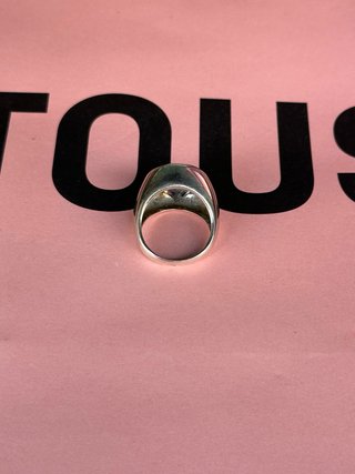 Anillo Tous Topacio Plata Descatalogado
