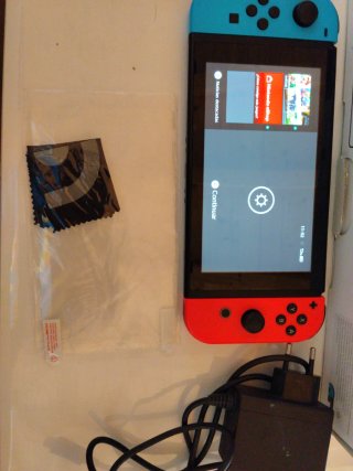 Pack Nintendo Switch Azul/Rojo + Juegos