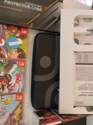 Pack Nintendo Switch Azul/Rojo + Juegos