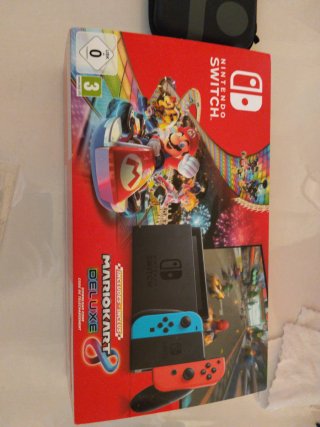 Pack Nintendo Switch Azul/Rojo + Juegos
