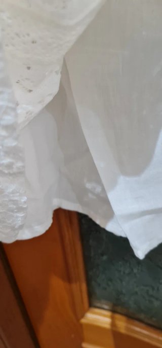 Vestido Blanco Mango Talla L Nuevo