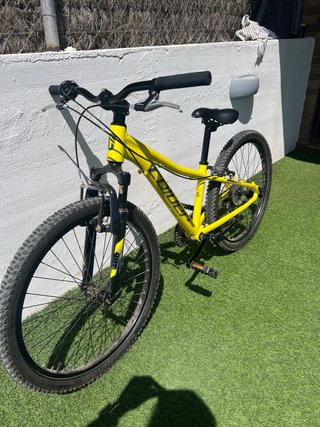 Bicicleta Montaña Infantil/Juvenil Amarilla