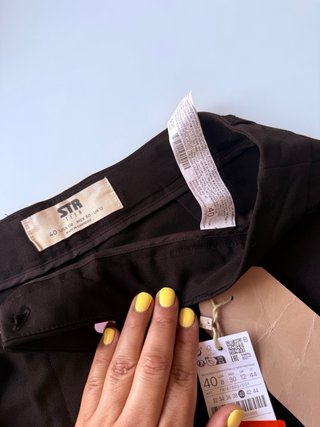 Shorts Stradivarius Negro Talla L