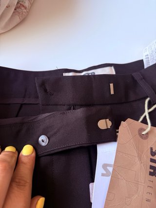 Shorts Stradivarius Negro Talla L