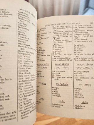 Manual de alemán de 1962. Ed Sopena