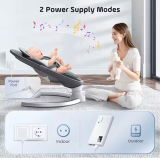 Columpio Hamaca Baby swing Negro