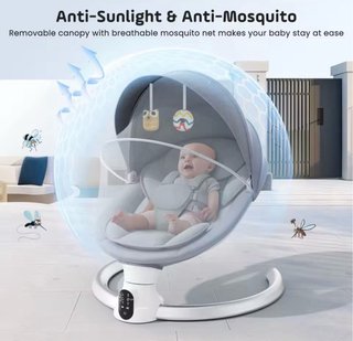 Columpio Hamaca Baby swing Negro