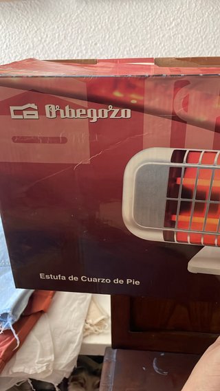 Orbegozo Radiador de Pie Plata/Blanco
