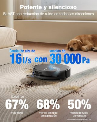 ECOVACS T90 PRO OMNI Aspira Friegasuelos 30000Pa