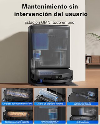 ECOVACS T90 PRO OMNI Aspira Friegasuelos 30000Pa