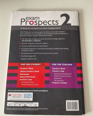 EXAM PROSPECTS 2 Student's book: libro de texto...