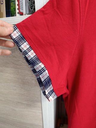 Polo Cortefiel rojo talla xl