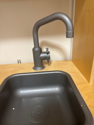 Cocinita de juguete de madera