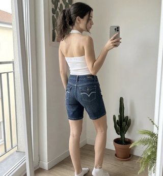 Shorts Vaqueros Levi's Mujer