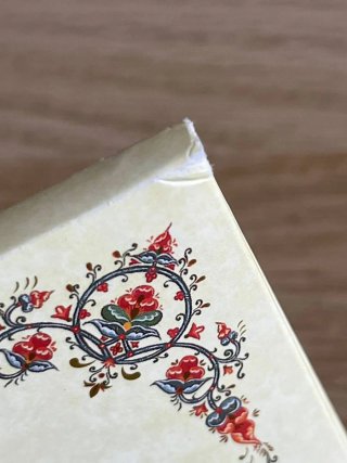 10 sobres y tarjetas con diseño floral