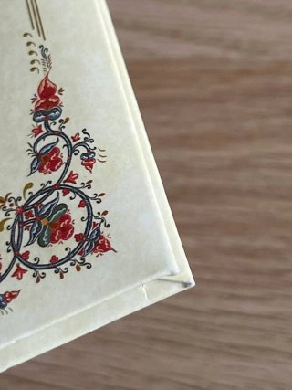10 sobres y tarjetas con diseño floral