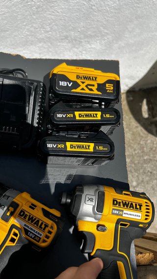 Taladro y Atornillador DeWalt 18V XR