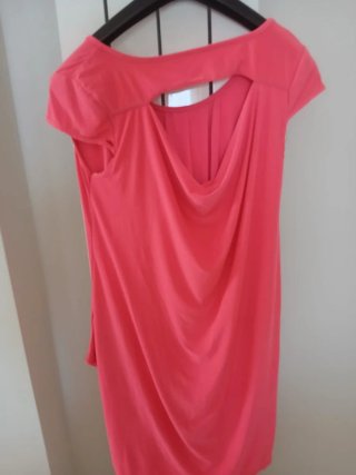 Vestito rosa/rosso taglia unica