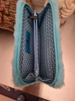 Monedero peluche Gorjuss azul