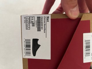 Vans Negras Talla 46 29 cm