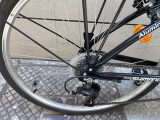 Bicicleta Moma Hybrid Negra