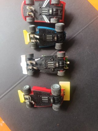 Conjunto 4 coches Scalextric Compact