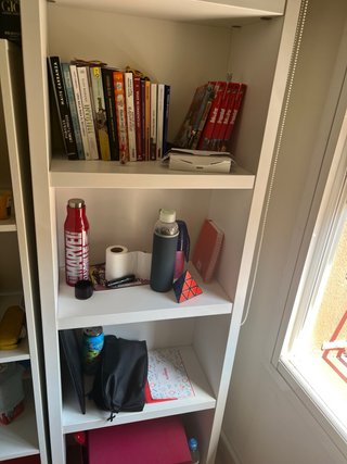 Librería Ikea Blanca