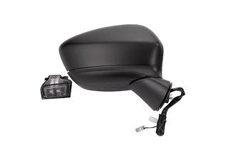 Retrovisor Derecho Electrico, Imprimado Convexo, Termico, Abatible Eletricamente, Con Intermitente 8 Pins para Mazda CX-5 2012
