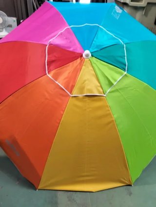 Sombrilla Playa Aktive 220 cm UV50 Antiviento