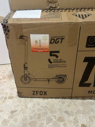 Patinete Eléctrico ZWL Negro