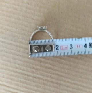 Anillo Plata Mariposa
