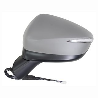 Retrovisor Izquierdo Electrico Termico Con Intermitente,Pintar Asferico 6 Pins para Mazda CX-5 2017