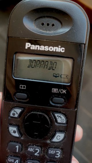 Teléfono Inalámbrico Panasonic Negro/Gris