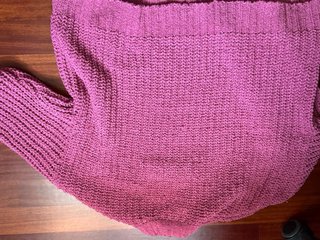 Jersey fucsia tejido