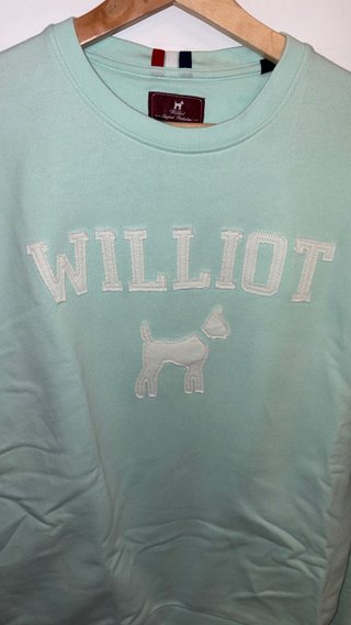 Sudadera Williot Talla M Azul Claro