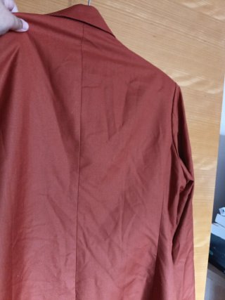 Chaqueta de traje mujer color caldera