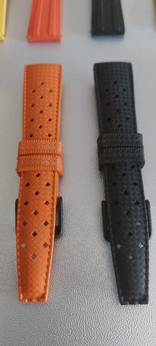 Lote correas reloj 20mm (varios colores)