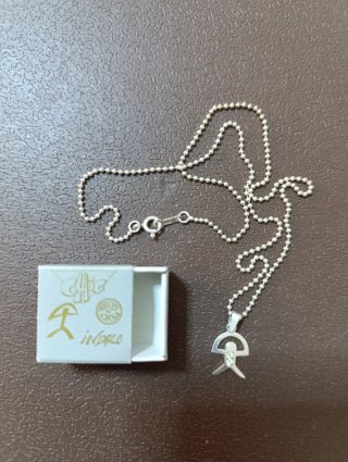 Colgante Indalo Baño de Oro Plata