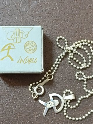 Colgante Indalo Baño de Oro Plata